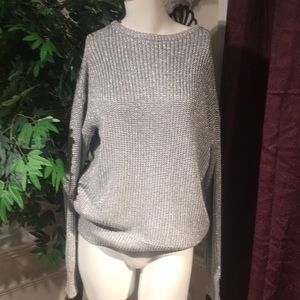 American apparel silver sweater